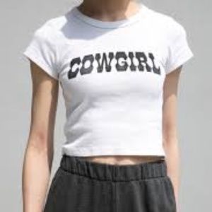 brandy Melville cowgirl top